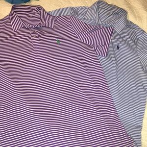 Lot of 2 Polo Brand polos men’s size L